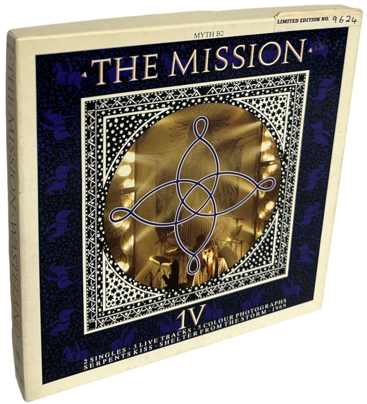 The Mission Wasteland IV UK 7" box set