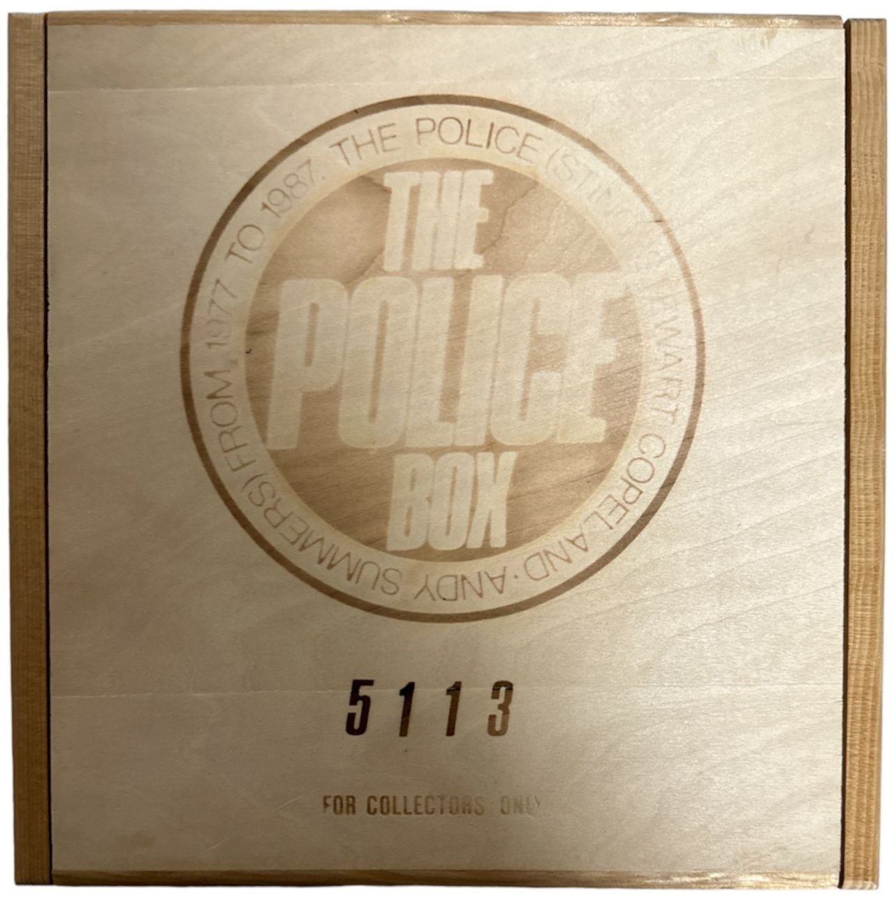 The Police The Police Box + Obi Japanese 7" box set