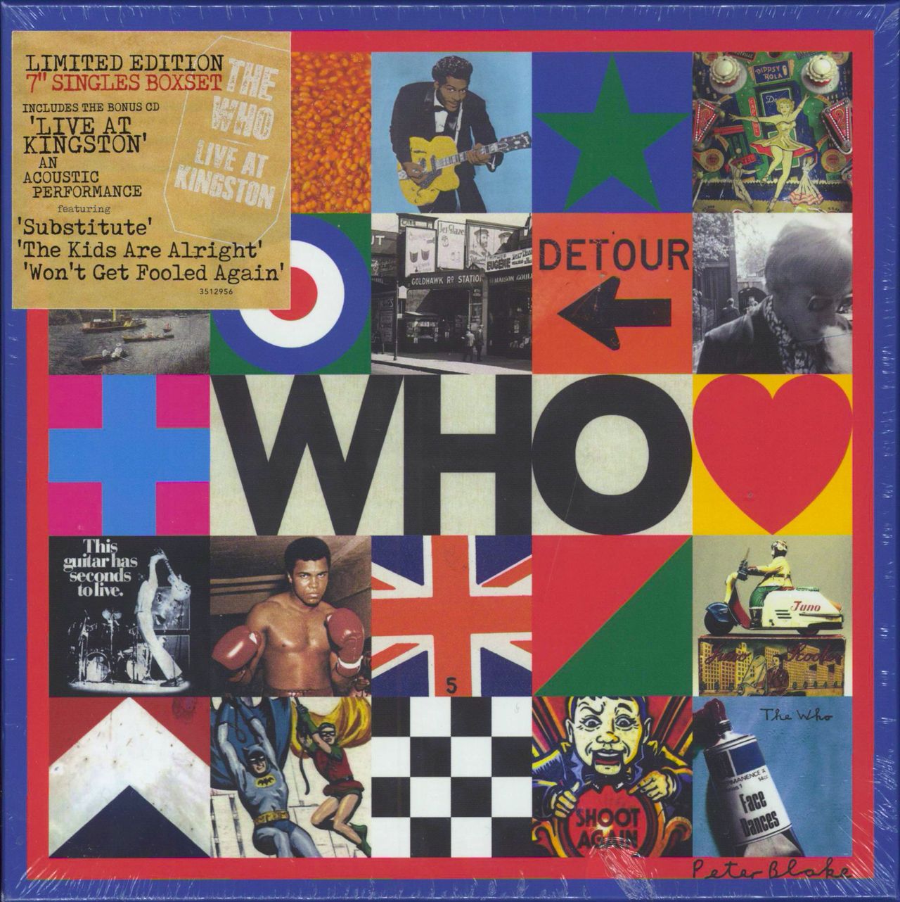 The Who Who / Live At Kingston - Sealed UK 7" box set