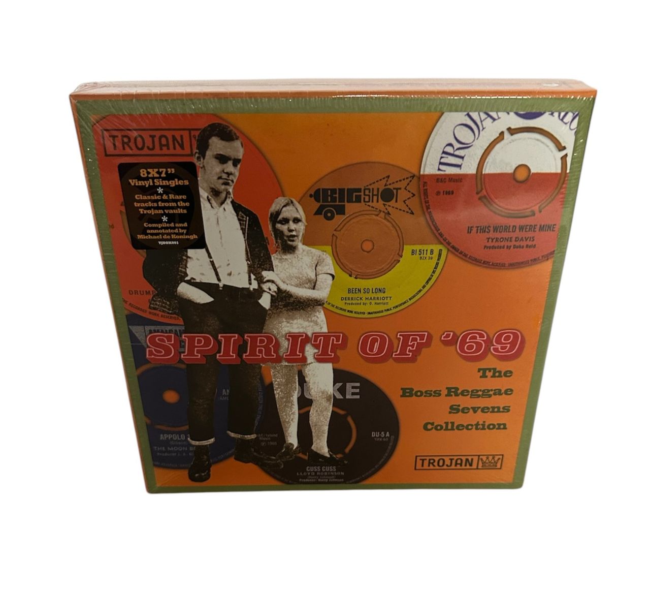 Trojan Records Spirit Of '69 - The Boss Reggae Sevens Collection - Sealed UK 7" box set