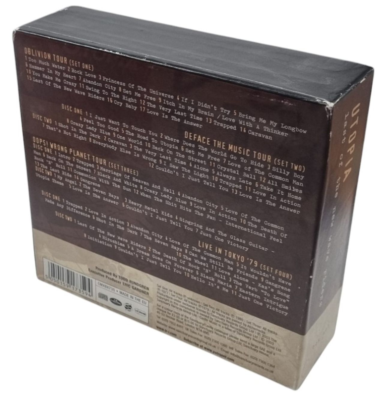 Utopia (US) Last of the New Wave Riders UK Box set