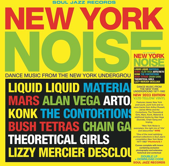 New York Noise – Dance Music From The New York Underground 1978-82 Yellow Vinyl 2LP RSD 2023