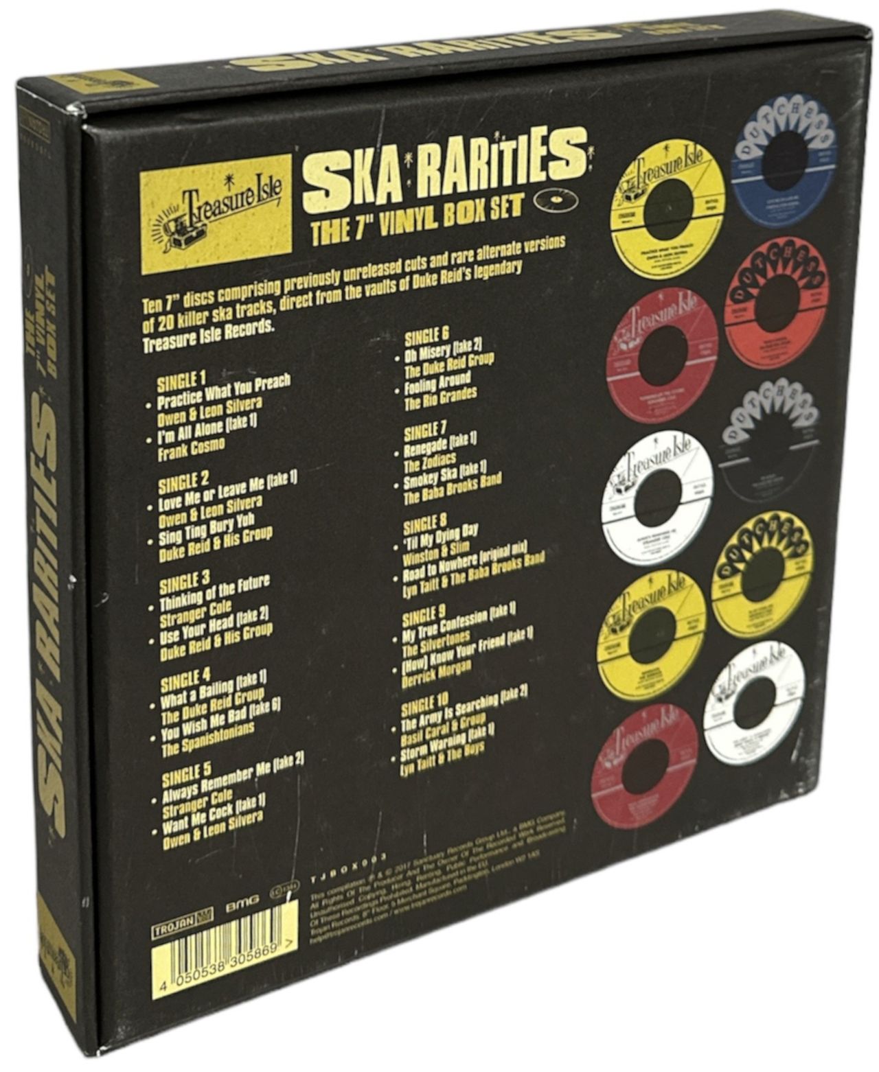Various-Reggae & Ska Treasure Isle Ska Rarities: The 7" Vinyl Box Set UK 7" box set