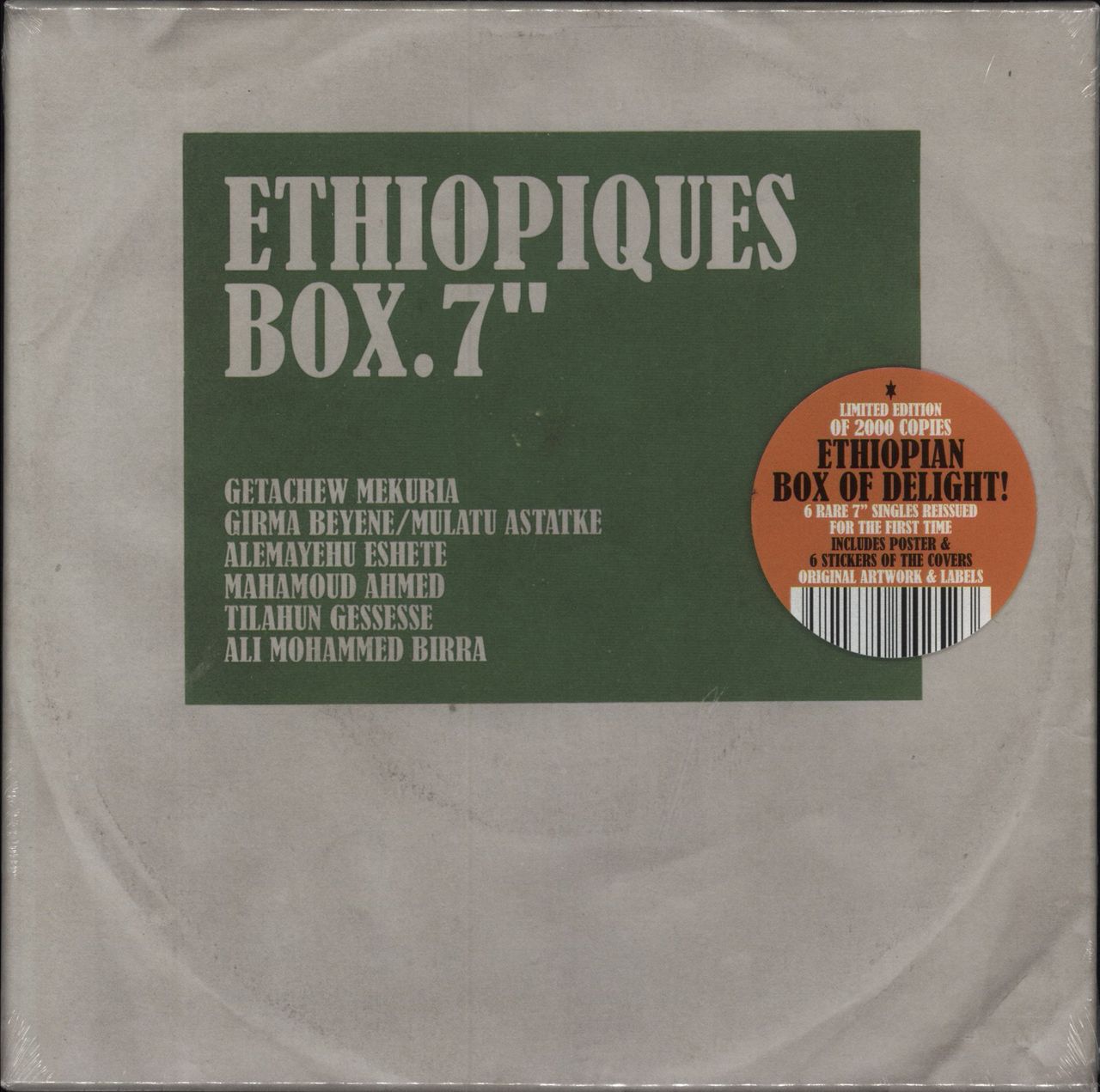 Various-World Music Ethiopiques Box.7" - RSD17 - Sealed UK 7" box set